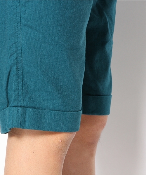 UNION STATION（ユニオンステーション）の「ベルト付き綿麻ショーツ（その他パンツ・メンズ・ベージュ/ターコイズブルー/ネイビー/ピンク/オレンジ・MEDIUM/LARGE/LL）」の11枚目の写真