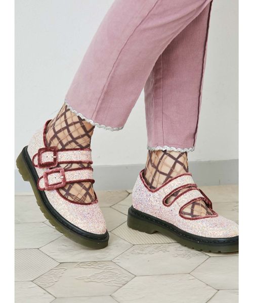 Merry Jenny メリージェニー の ゆりやんレトリィバァ ｗベルトグリッターシューズ その他シューズ Wear