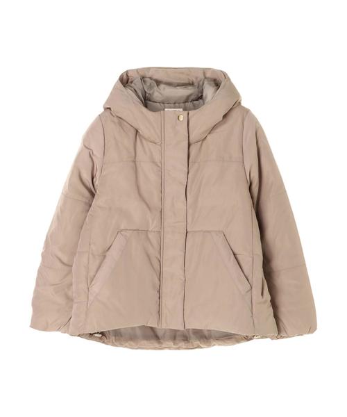 earth music&ecology(アースミュージックアンドエコロジー)の「・ファイバーダウンマウンテンパーカー 〇(マウンテンパーカー・レディース・ブラック/ベージュ/ネイビー・M/L)」の16枚目の写真