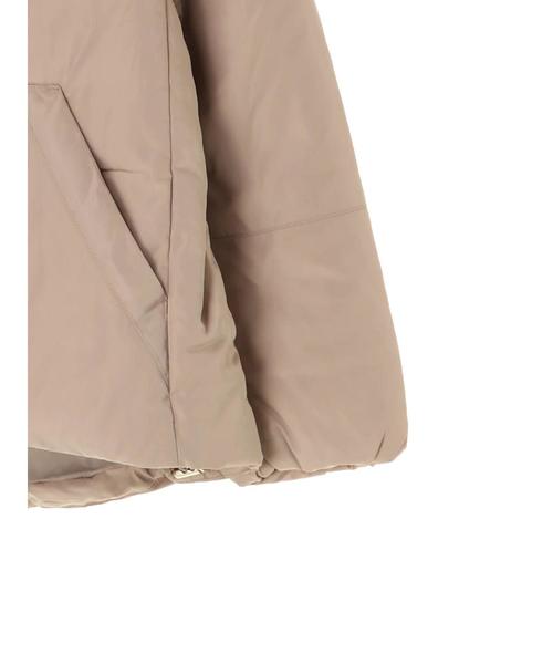 earth music&ecology(アースミュージックアンドエコロジー)の「・ファイバーダウンマウンテンパーカー 〇(マウンテンパーカー・レディース・ブラック/ベージュ/ネイビー・M/L)」の9枚目の写真