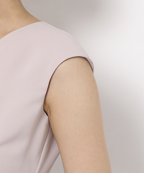 Rose Tiara（ローズティアラ）の「カシュクール風フレアワンピース（ドレス・レディース・ブラック/ベージュ・46/40/42/38）」の8枚目の写真