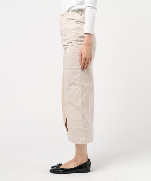 TODAYFUL（トゥデイフル）の「アシンメトリーチノスカート（スカート・レディース・ベージュ/キナリ・36inch/38inch）」の3枚目の写真