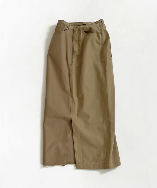 TODAYFUL（トゥデイフル）の「アシンメトリーチノスカート（スカート・レディース・ベージュ/キナリ・36inch/38inch）」の19枚目の写真