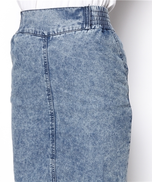 WEGO（ウィゴー）の「WEGO/デニムスカート（デニムスカート・レディース・インディゴブルー/ライトインディゴブルー・FREE）」の6枚目の写真