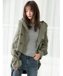 fifth | ショートトレンチコート(トレンチコート)