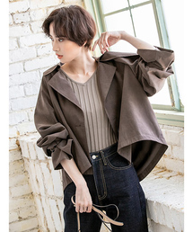 fifth | ショートトレンチコート(トレンチコート)