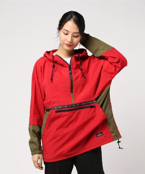 LAST CHANCE ナイロンジャケット フルジップ 有刺鉄線　M USA製 90s『ラストチャンス』USA製・有刺鉄線・LAST CHANCE ナイロン