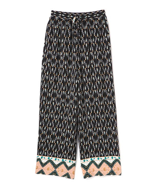 N.（N. Natural Beauty Basic）（エヌエヌナチュラルビューティーベーシック）の「ウエストリボンイージーワイドパンツ（その他パンツ・レディース・オレンジ系その他/ブラック系その他/ベージュ系その他・MEDIUM）」の9枚目の写真