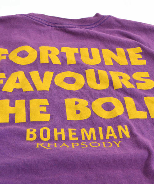 ROOPTOKYO（ループトウキョウ）の「THRIFTY LOOK/スリフティールック QUEEN 「BOHEMIAN RHAPSODY」T-SHIRTS（Tシャツ/カットソー・メンズ・パープル・M/L/XL）」の7枚目の写真