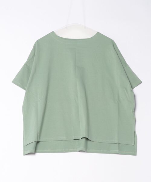 ichi×madu カットソー もちもちストレッチビッグシルエットカットソー（Tシャツ