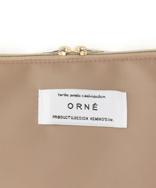 ORNE(オルネ)の「【ORNE】フローユニバーサルショルダーバッグ(ショルダーバッグ・レディース・ベージュ/ブラック・FREE)」の14枚目の写真