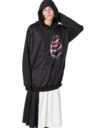 ankoROCK（アンコロック）の「見えハートプルオーバーパーカー