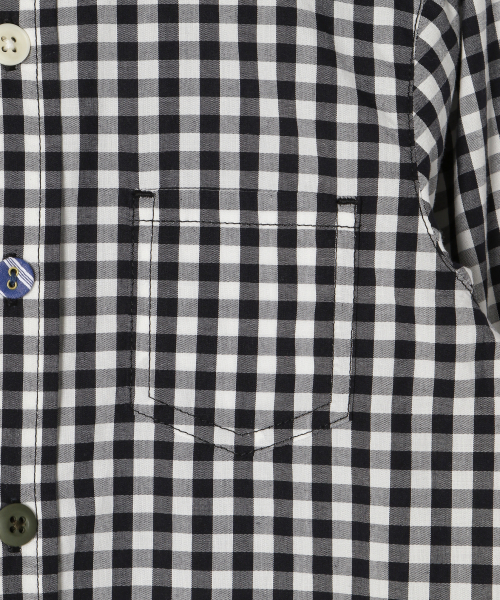 GLOBAL WORK（グローバルワーク）の「【キッズ】ハイショクボタンシャツ長袖/842463（シャツ/ブラウス・キッズ・ネイビー/ブラック/ホワイト・SMALL/MEDIUM/LARGE/X-LARGE/XX-LARGE）」の9枚目の写真