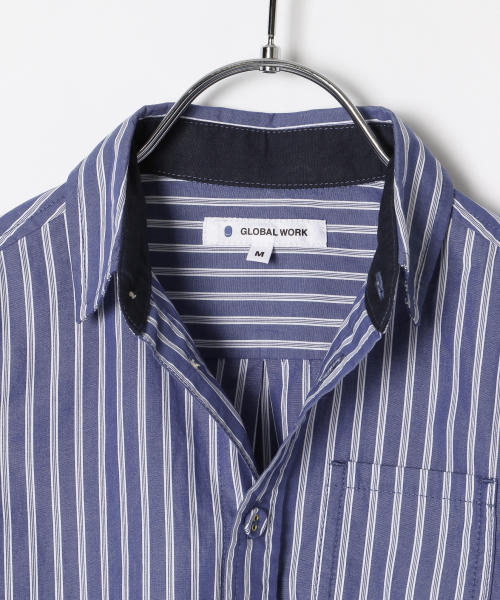 GLOBAL WORK（グローバルワーク）の「【キッズ】ハイショクボタンシャツ長袖/842463（シャツ/ブラウス・キッズ・ネイビー/ブラック/ホワイト・SMALL/MEDIUM/LARGE/X-LARGE/XX-LARGE）」の20枚目の写真