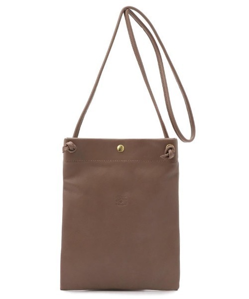 IL BISONTE(イルビゾンテ)の「IL BISONTE / ショルダーバッグ(ショルダーバッグ・レディース・ブラック/ダークブラウン/グレー/レッド/オリーブ/グリーン/ライトブラウン/ナチュラル/レンガ/オレンジ/ネイビー・FREE)」の3枚目の写真