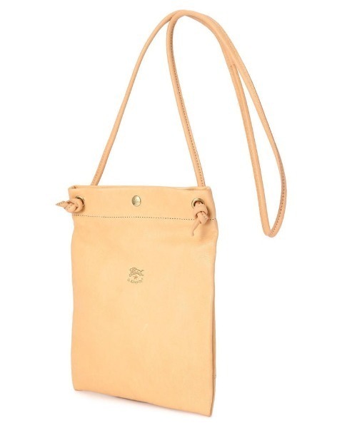 IL BISONTE(イルビゾンテ)の「IL BISONTE / ショルダーバッグ(ショルダーバッグ・レディース・ブラック/ダークブラウン/グレー/レッド/オリーブ/グリーン/ライトブラウン/ナチュラル/レンガ/オレンジ/ネイビー・FREE)」の13枚目の写真