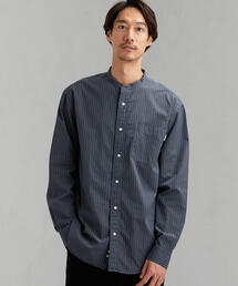 GYMPHLEX | ［ジムフレックス］SC★GYMPHLEX RELAX バンドカラーシャツ(シャツ/ブラウス)