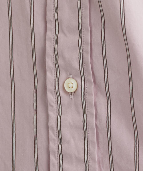 GYMPHLEX（ジムフレックス）の「［ジムフレックス］SC★GYMPHLEX RELAX バンドカラーシャツ（シャツ/ブラウス・メンズ・ピンク/ベージュ/ロイヤルブルー/ネイビー・MEDIUM/LARGE）」の17枚目の写真