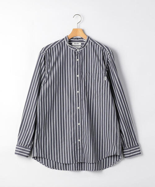 GYMPHLEX（ジムフレックス）の「［ジムフレックス］SC★GYMPHLEX RELAX バンドカラーシャツ（シャツ/ブラウス・メンズ・ピンク/ベージュ/ロイヤルブルー/ネイビー・MEDIUM/LARGE）」の14枚目の写真