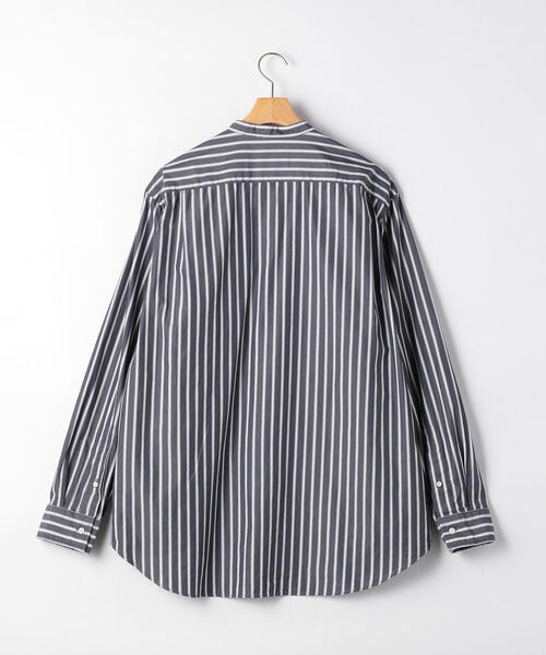 GYMPHLEX（ジムフレックス）の「［ジムフレックス］SC★GYMPHLEX RELAX バンドカラーシャツ（シャツ/ブラウス・メンズ・ピンク/ベージュ/ロイヤルブルー/ネイビー・MEDIUM/LARGE）」の13枚目の写真