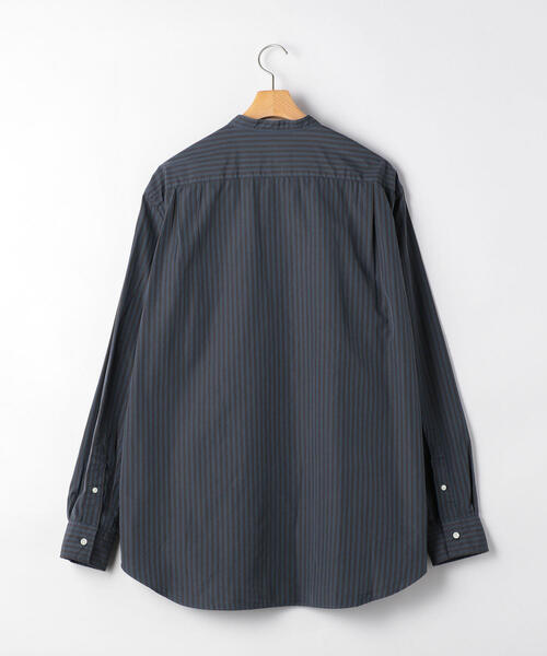 GYMPHLEX（ジムフレックス）の「［ジムフレックス］SC★GYMPHLEX RELAX バンドカラーシャツ（シャツ/ブラウス・メンズ・ピンク/ベージュ/ロイヤルブルー/ネイビー・MEDIUM/LARGE）」の9枚目の写真