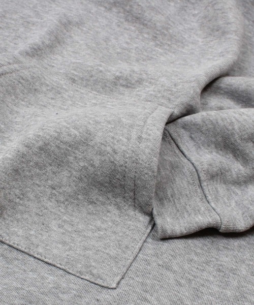THE CASUAL（カジュアル）の「パイル起毛無地パーカーワンピース キッズ（ワンピース・キッズ・杢グレー/アイボリー/ブラック・160/150/120/130/140）」の9枚目の写真