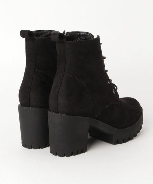 WEGO（ウィゴー）の「WEGO/タンクヒールブーツ（ブーツ・レディース・ブラック/ブラック系その他/その他1・MEDIUM/LARGE）」の12枚目の写真