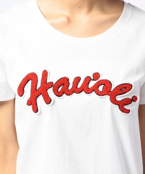 Another Edition（アナザーエディション）の「AE Hau’oli T ◆（Tシャツ/カットソー・レディース・オフホワイト/レッド/コバルトブルー・フリー）」の7枚目の写真