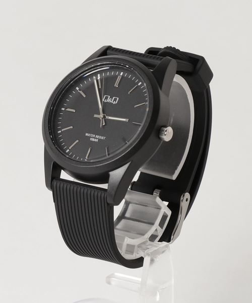 Q&Q（キューアンドキュー）の「【 Q&Q / シチズン 】 VS40 カラーウォッチ ウレタン 防水時計 HDG（アナログ腕時計・メンズ・ホワイト/ライトブルー/パープル/ネイビー/レッド/サックスブルー/ピンク/シルバー/ゴールド・FREE）」の8枚目の写真