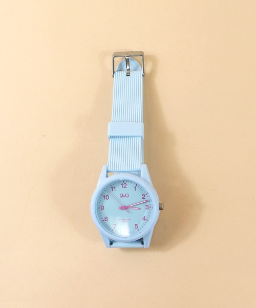 Q&Q（キューアンドキュー）の「【 Q&Q / シチズン 】 VS40 カラーウォッチ ウレタン 防水時計 HDG（アナログ腕時計・メンズ・ホワイト/ライトブルー/パープル/ネイビー/レッド/サックスブルー/ピンク/シルバー/ゴールド・FREE）」の20枚目の写真