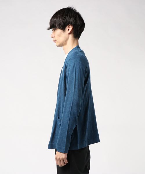 Burner(バーナー)の「【heureux heure】コットンニットカーディガン(カーディガン/ボレロ・メンズ・ブルー・M/L/S)」の3枚目の写真