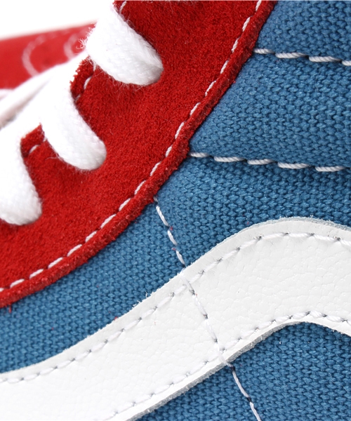 BEAMS BOY（ビームスボーイ）の「VANS / SK8 HI 14FW（スニーカー・レディース・レッド/ネイビー・6h/5h/7/5/6）」の9枚目の写真