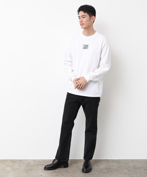 JUNRED（ジュンレッド）の「【Beatles/ビートルズ】コラボロンT（Tシャツ/カットソー・メンズ・ホワイト/ブラック・M/L/LL）」の4枚目の写真