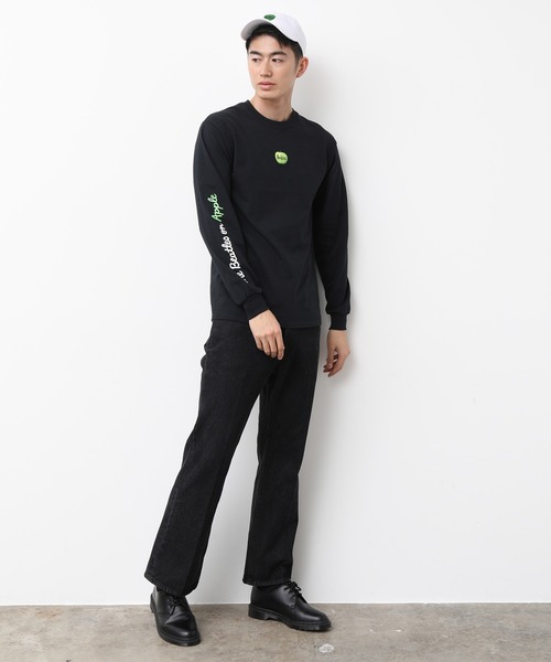 JUNRED（ジュンレッド）の「【Beatles/ビートルズ】コラボロンT（Tシャツ/カットソー・メンズ・ホワイト/ブラック・M/L/LL）」の10枚目の写真