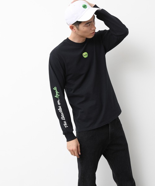 JUNRED（ジュンレッド）の「【Beatles/ビートルズ】コラボロンT（Tシャツ/カットソー・メンズ・ホワイト/ブラック・M/L/LL）」の11枚目の写真