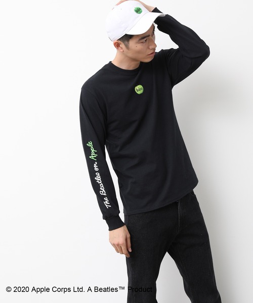 JUNRED（ジュンレッド）の「【Beatles/ビートルズ】コラボロンT（Tシャツ/カットソー・メンズ・ホワイト/ブラック・M/L/LL）」の18枚目の写真