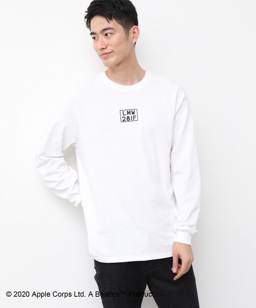 JUNRED（ジュンレッド）の「【Beatles/ビートルズ】コラボロンT（Tシャツ/カットソー・メンズ・ホワイト/ブラック・M/L/LL）」の13枚目の写真