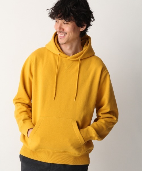 GLOBAL WORK（グローバルワーク）の「ソフトツイスト裏起毛フード/864479（パーカー・メンズ・ホワイト/イエロー/ミント/ブラウン系その他/チェリーピンク・SMALL/MEDIUM/LARGE/X-LARGE）」の16枚目の写真