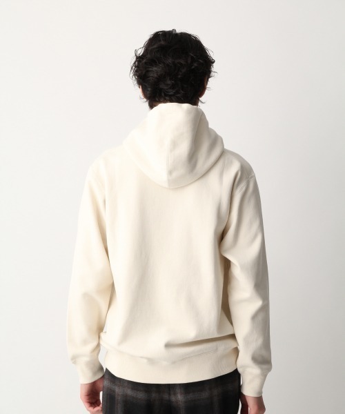 GLOBAL WORK（グローバルワーク）の「ソフトツイスト裏起毛フード/864479（パーカー・メンズ・ホワイト/イエロー/ミント/ブラウン系その他/チェリーピンク・SMALL/MEDIUM/LARGE/X-LARGE）」の19枚目の写真