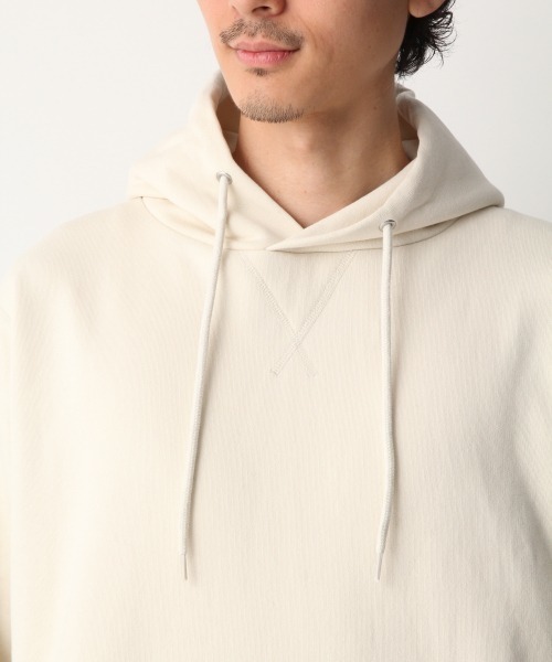 GLOBAL WORK（グローバルワーク）の「ソフトツイスト裏起毛フード/864479（パーカー・メンズ・ホワイト/イエロー/ミント/ブラウン系その他/チェリーピンク・SMALL/MEDIUM/LARGE/X-LARGE）」の20枚目の写真