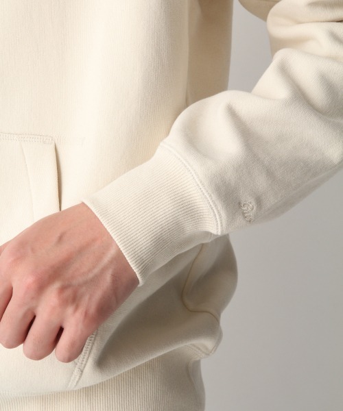 GLOBAL WORK（グローバルワーク）の「ソフトツイスト裏起毛フード/864479（パーカー・メンズ・ホワイト/イエロー/ミント/ブラウン系その他/チェリーピンク・SMALL/MEDIUM/LARGE/X-LARGE）」の22枚目の写真