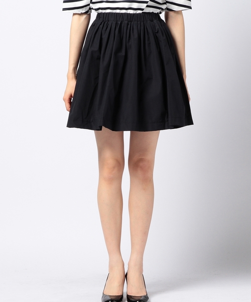 Another Edition（アナザーエディション）の「AE SOLID ギャザーSK ◆（スカート・レディース・レッド/ネイビー・フリー）」の5枚目の写真