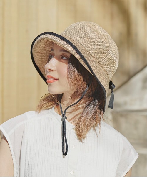 milsa(ミルサ)の「【milsa】M Polysheet Sailour(ハット・レディース・ブラック/ベージュ/ブラウン/イエロー/ピンク/ホワイト・M(57.5))」の12枚目の写真