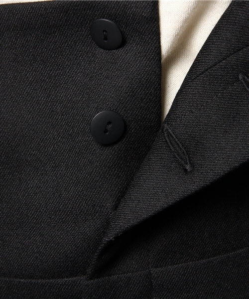 ELFORBR（エルフォーブル）の「フラノサロペットパンツ（その他パンツ・レディース・カーキ/ブラック・38/36）」の16枚目の写真