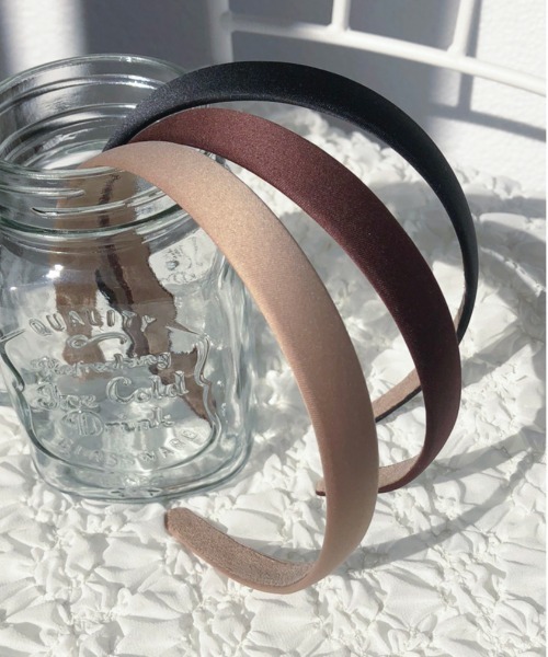 apres jour（アプレジュール）の「【apres jour×ARIAZ】シンプルカラーカチューシャ（カチューシャ・レディース・ベージュ/ダークブラウン/ブラック・FREE）」の4枚目の写真