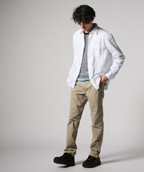 SAVE KHAKI UNITED（セーブカーキユナイテッド）の「SAVE KHAKI UNITED LT TWILL TROUSER（その他パンツ・メンズ・ホワイト×ホワイト/オリーブ/ブラック/キャメル/ネイビー/ダークブルー・28/30/32/34）」の7枚目の写真