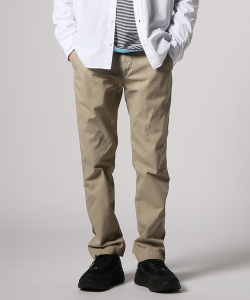 SAVE KHAKI UNITED（セーブカーキユナイテッド）の「SAVE KHAKI UNITED LT TWILL TROUSER（その他パンツ・メンズ・ホワイト×ホワイト/オリーブ/ブラック/キャメル/ネイビー/ダークブルー・28/30/32/34）」の8枚目の写真
