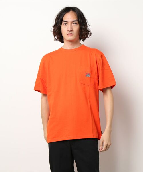 BEN DAVIS(ベンデイビス)の「《BEN DAVIS》BIG SIZING POCKET TEE/抗菌防臭(Tシャツ/カットソー・メンズ・ホワイト/ブラック/ベージュ/パープル/カーキ/グリーン/チャコールグレー/オレンジ/マスタード・SMALL/MEDIUM/LARGE/X-LARGE)」の9枚目の写真