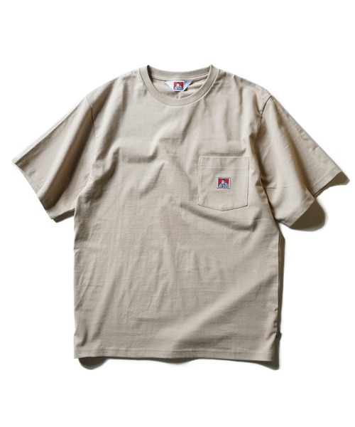 BEN DAVIS(ベンデイビス)の「《BEN DAVIS》BIG SIZING POCKET TEE/抗菌防臭(Tシャツ/カットソー・メンズ・ホワイト/ブラック/ベージュ/パープル/カーキ/グリーン/チャコールグレー/オレンジ/マスタード・SMALL/MEDIUM/LARGE/X-LARGE)」の5枚目の写真
