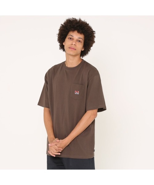 BEN DAVIS(ベンデイビス)の「《BEN DAVIS》BIG SIZING POCKET TEE/抗菌防臭(Tシャツ/カットソー・メンズ・ホワイト/ブラック/ベージュ/パープル/カーキ/グリーン/チャコールグレー/オレンジ/マスタード・SMALL/MEDIUM/LARGE/X-LARGE)」の6枚目の写真